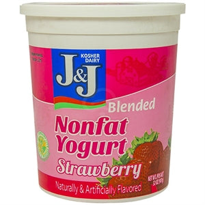 Strawberry Nonfat Yogurt J&J 32oz