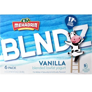 Blndz Yogurt Vanilla M.'6pk