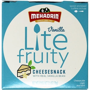 Cheese Snack Lite Vanilla Mehadrin 2.5oz