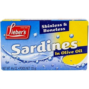 Sardines Skinless In Oil 4.37oz