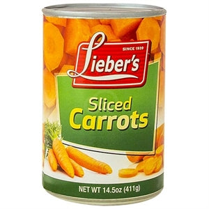 Sliced Carrots Lieber's 14.5oz