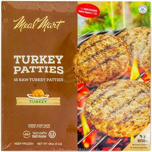 Turkey Patties Meal.M 16pk
