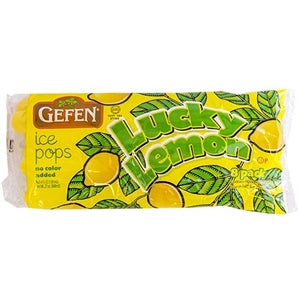 Ice Pops Lemon Gefen 8pk
