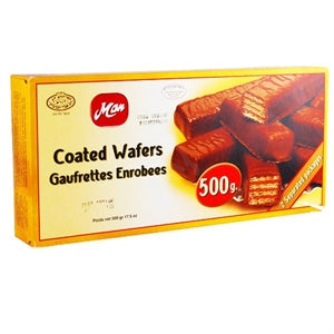 Coated Chocolate Wafers