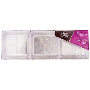 Miniware 3 Section Clear S.C 5pk