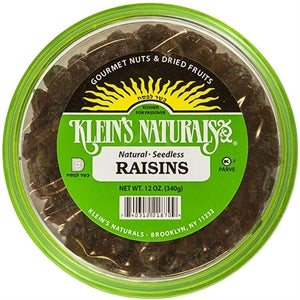 Raisins Dried black Klein's 12oz