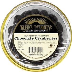 Cranberries Chocolate Klein's 8oz