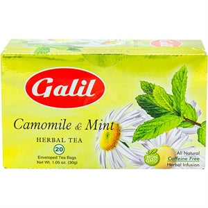 Chamomile Mint Tea Galil 20pk