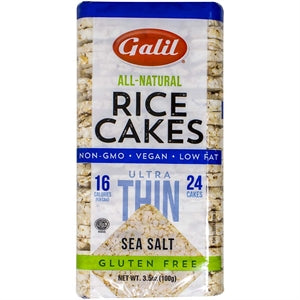 Galil Rice Cakes Ultra Thin Sea Salt 3.5oz