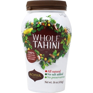 Tahini Dark Whole Sesame 16oz