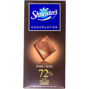 Chocolate Dark 72% Bar S' 3.5oz