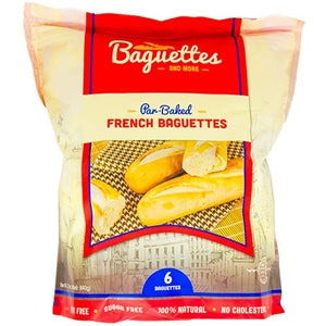 French Large Baguettes 6pk