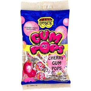 Gum pops Cherry Paskesz 4oz
