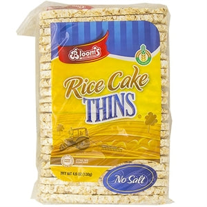 Rice Cake Thins NS Bloom's 4.6oz