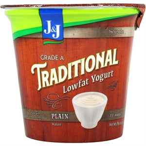 Yogurt Trad' Plain J&J 6oz