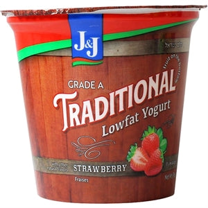 Yogurt Trad' Strawberry J&J 6oz