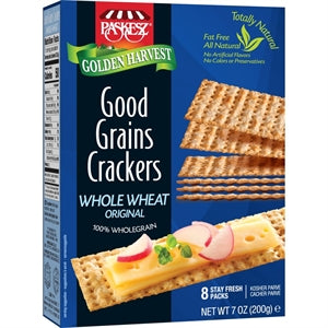 Crackers Whole Wheat GG 7oz