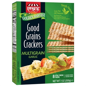 Grains Crackers Multigrain Garlic