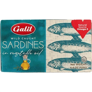 Sardines Vegetable Oil 4.4oz