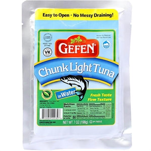 Chunk Light Tuna Water Gefen 7oz