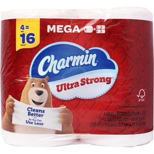 Ultra Strong Mega Charmin 4pk