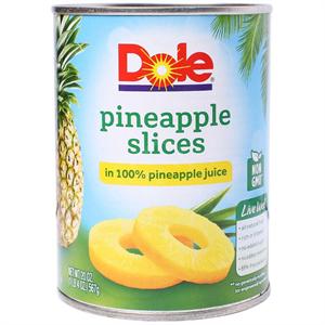 Pineapple Slices Dole 20oz