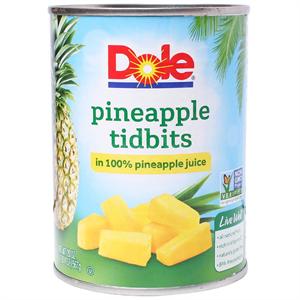 Pineapple Tidbits Dole 20oz