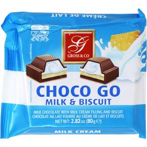 Choco Go Milk&Biscuit 2.82oz