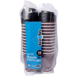 Hot Ripl Cups w Lids B.SKY 10oz