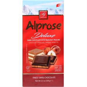 Alprose Deluxe Dark Choc W/ Dark Praline 3.5oz