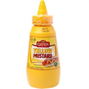 Yellow Mustard Gefen 9oz