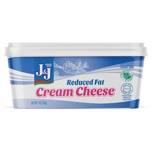 Cream Cheese Reduced J&J 7oz