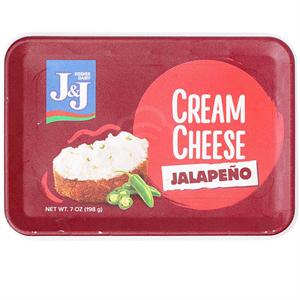 Cream Cheese Jalapeno J&J 7oz