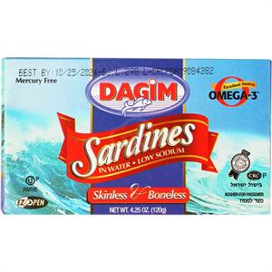 Sardines In Water Skinless 4.25z