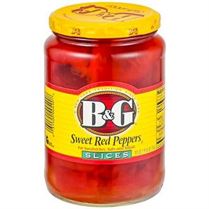 Sweet Red Peppers B&G 24oz