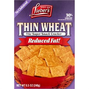 Thin Wheat Crackers Lieber's 9oz