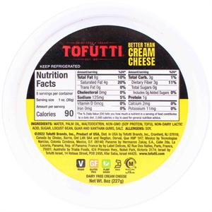 Cream Cheese Tofutti 8oz