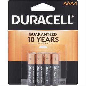 AAA Batteries Duracell 4pk