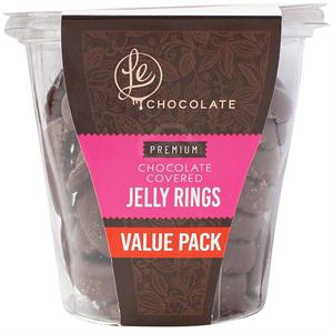Chocolate Jelly Rings L.C 14oz
