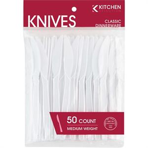 Knives White M Weight K.C 50pk