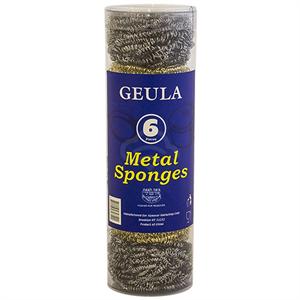 Metal Sponges Geula 6pk