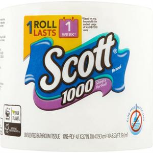 Tissue Roll 1000sh Scott