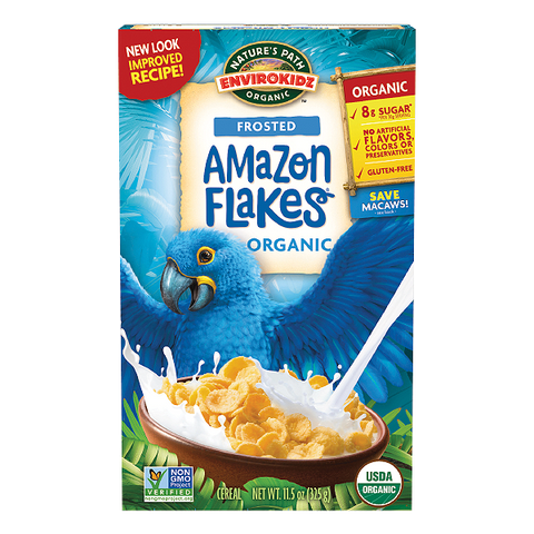 Frosted Amazon Flakes Envirokidz 11.5 oz