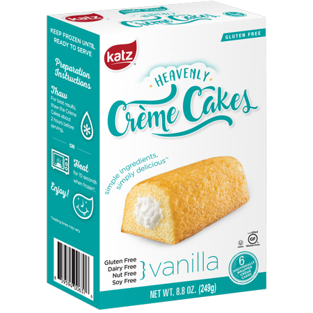 Creme Cakes Vanilla Katz 8.8oz