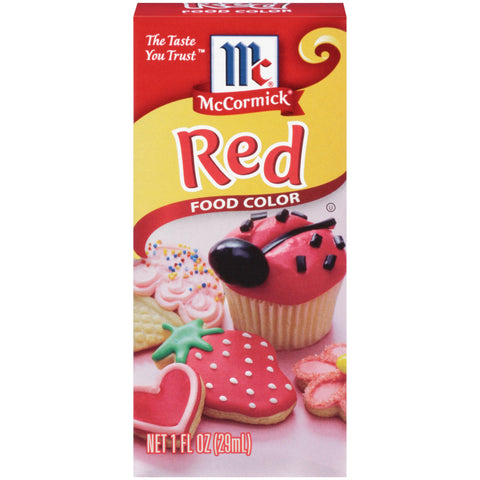 Food Coloring Red Mc 1oz