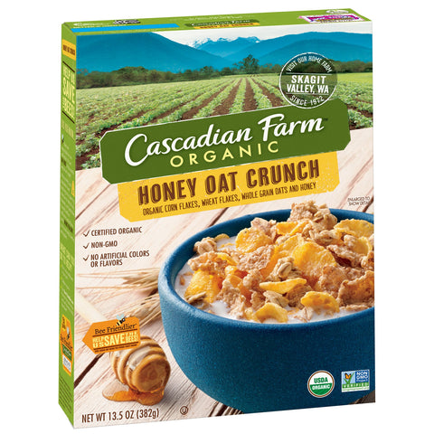 Honey Oat Crunch Cascadian Farm 13.5oz