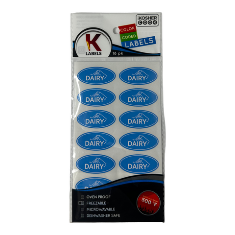 Kosher Labels K.C Dairy 18pk