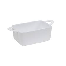 Miniware Oblong Dish White 10pk