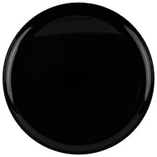 Plates Black 10.6" Edge 10pk
