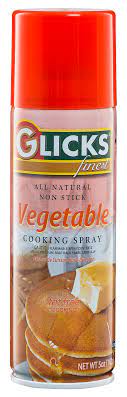 Vegetable Cooking Spray Glicks 5oz
